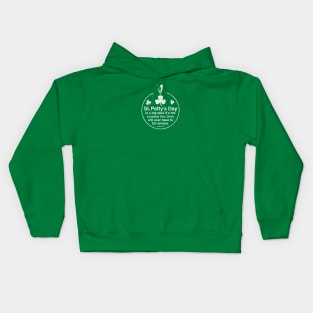 St. Patty's Day by Michael Scott (Variant) Kids Hoodie